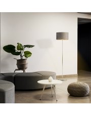 Minimalistyczna lampa podłogowa do salonu WERONA VELUR