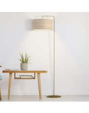 Lampa stojąca do salonu w stylu skandynawskim BOLIVIA ECO