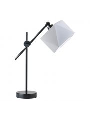Czarna lampka biurkowa LED z regulacją światła BELO 
