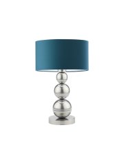 Srebrna lampa stołowa w stylu marynistycznym HONOLULU