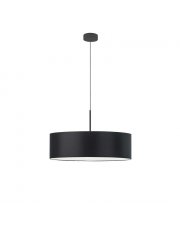 Czarna lampa wisząca SINTRA fi - 60 cm - kolor czarny